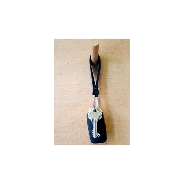 FOB RULER BLACK - Nklehank med mlbnd - svart